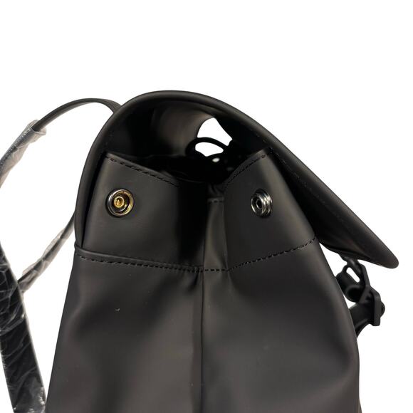 RAINS x Tik Tok Bucket Backpack W3 Fold Top Waterproof Rucksack Bag NEW main image 11